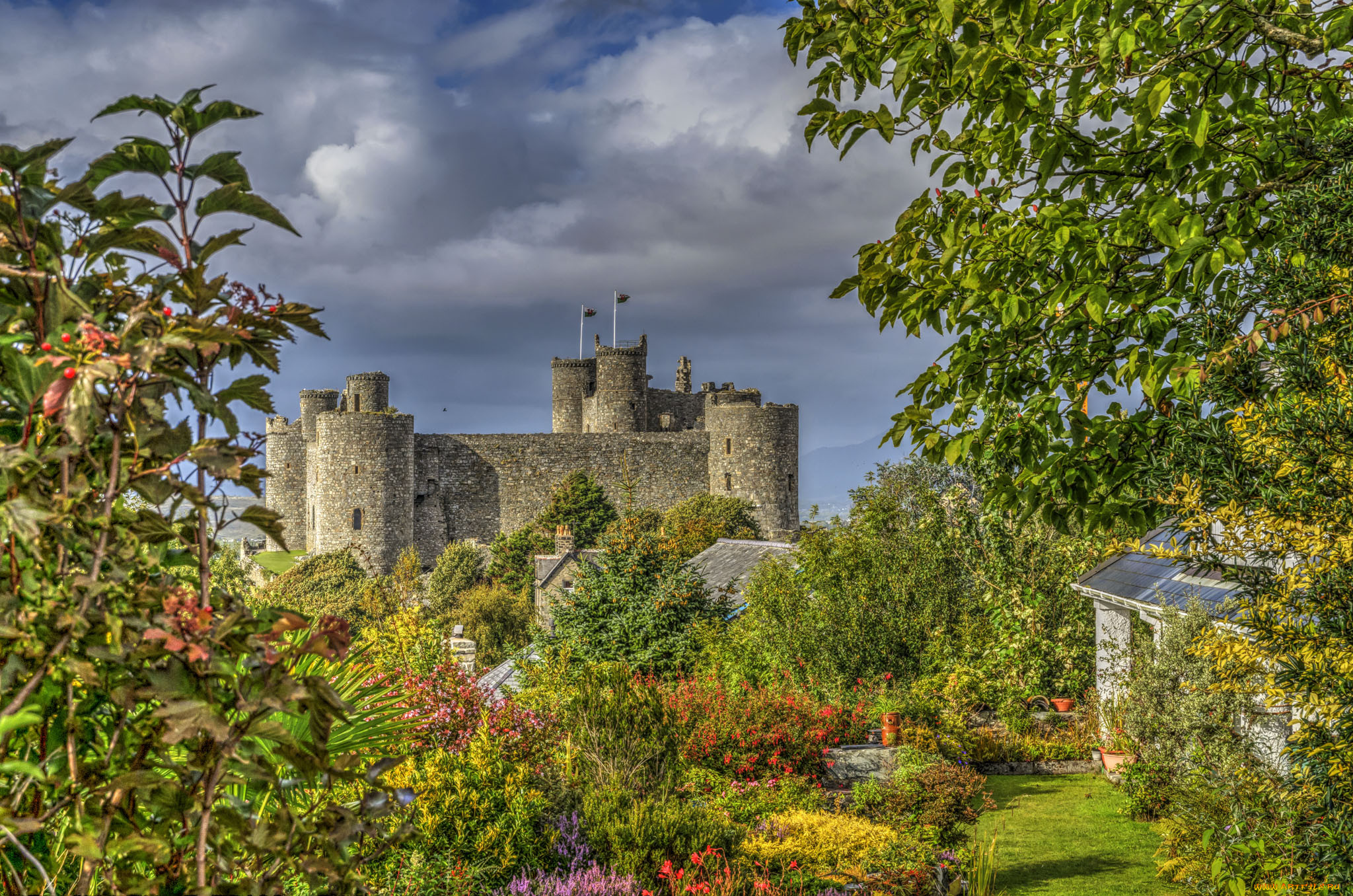 harlech castle, , - ,  ,  , , , 